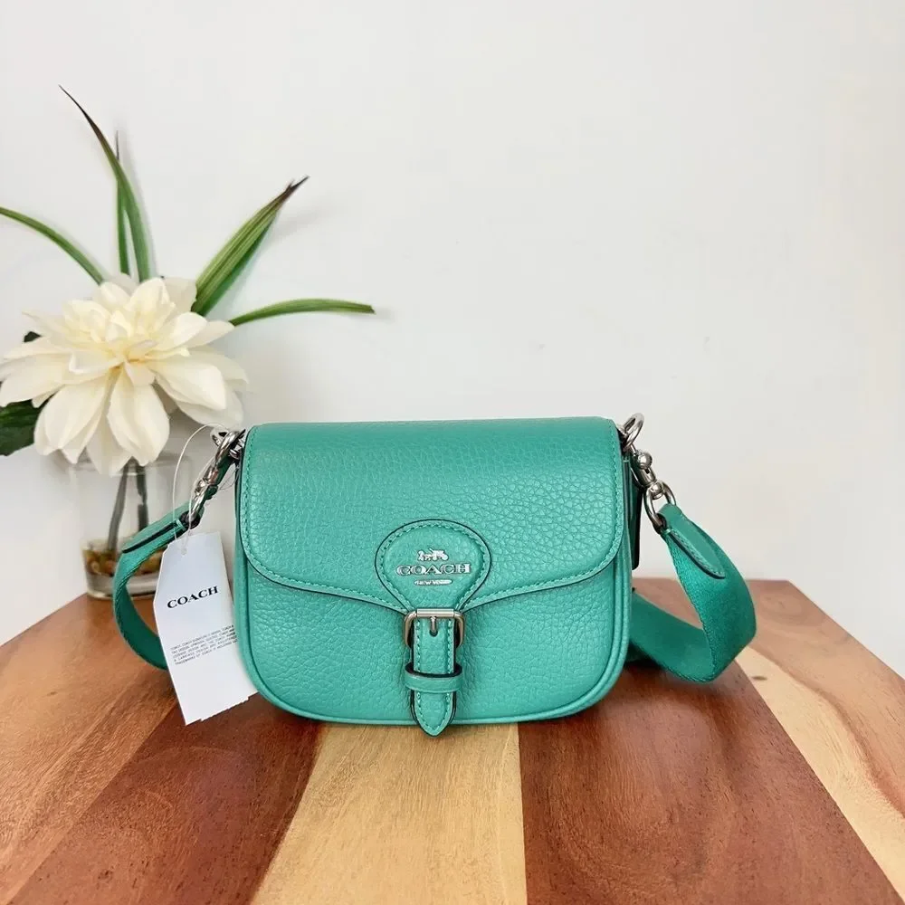 NWT Coach Amelia Small‎ Saddle Bag
